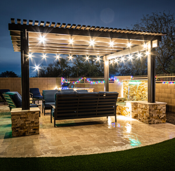 1. Personalized Pergola Design