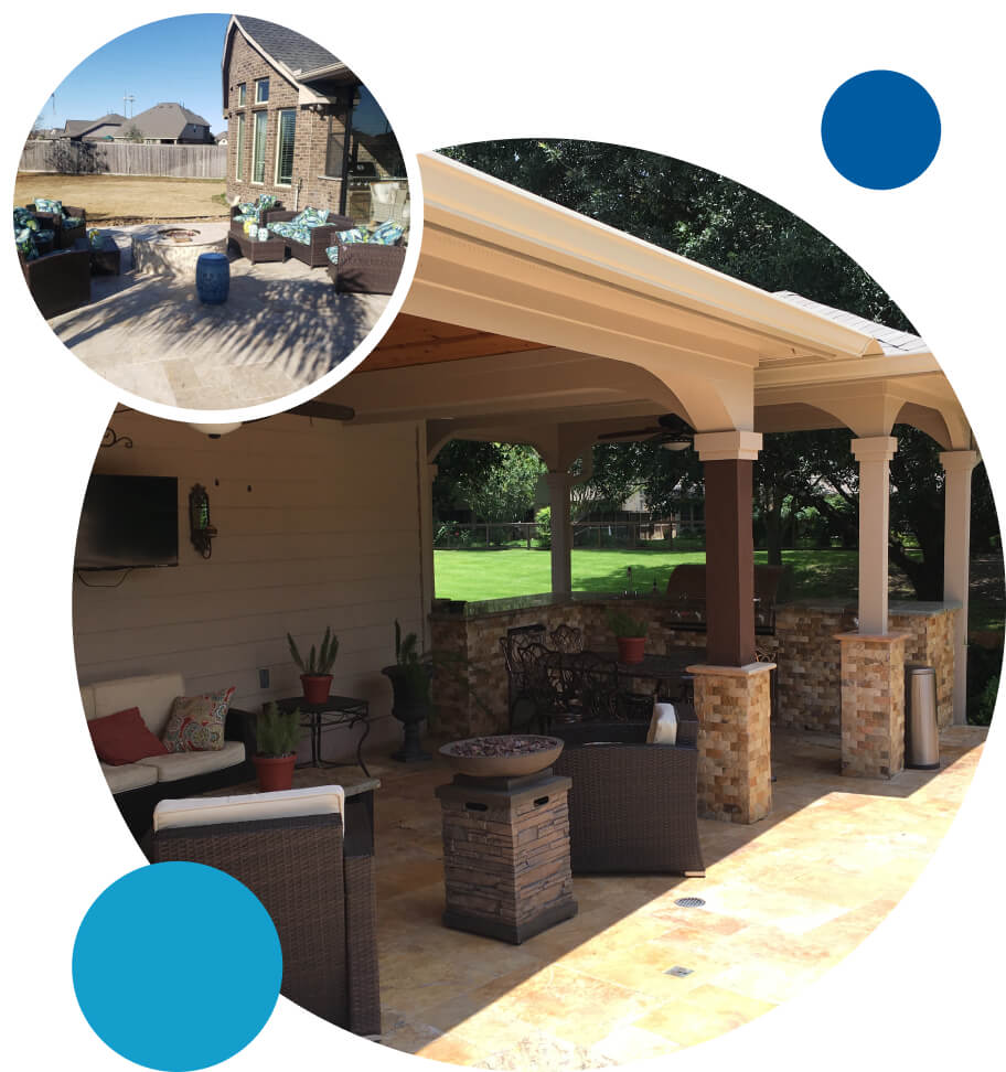 Custom Patios and Patio Covers by Alex Pools Service
