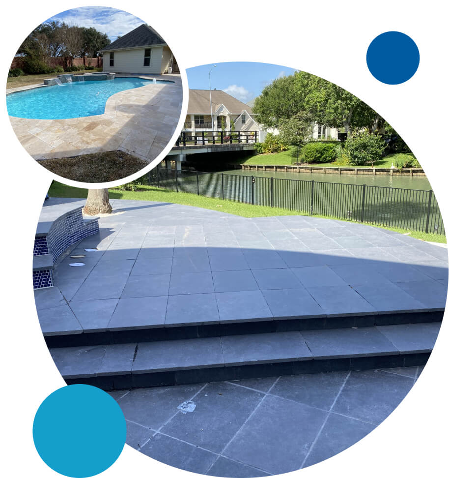 Professional Concrete Work in Houston by Alex Pool Service